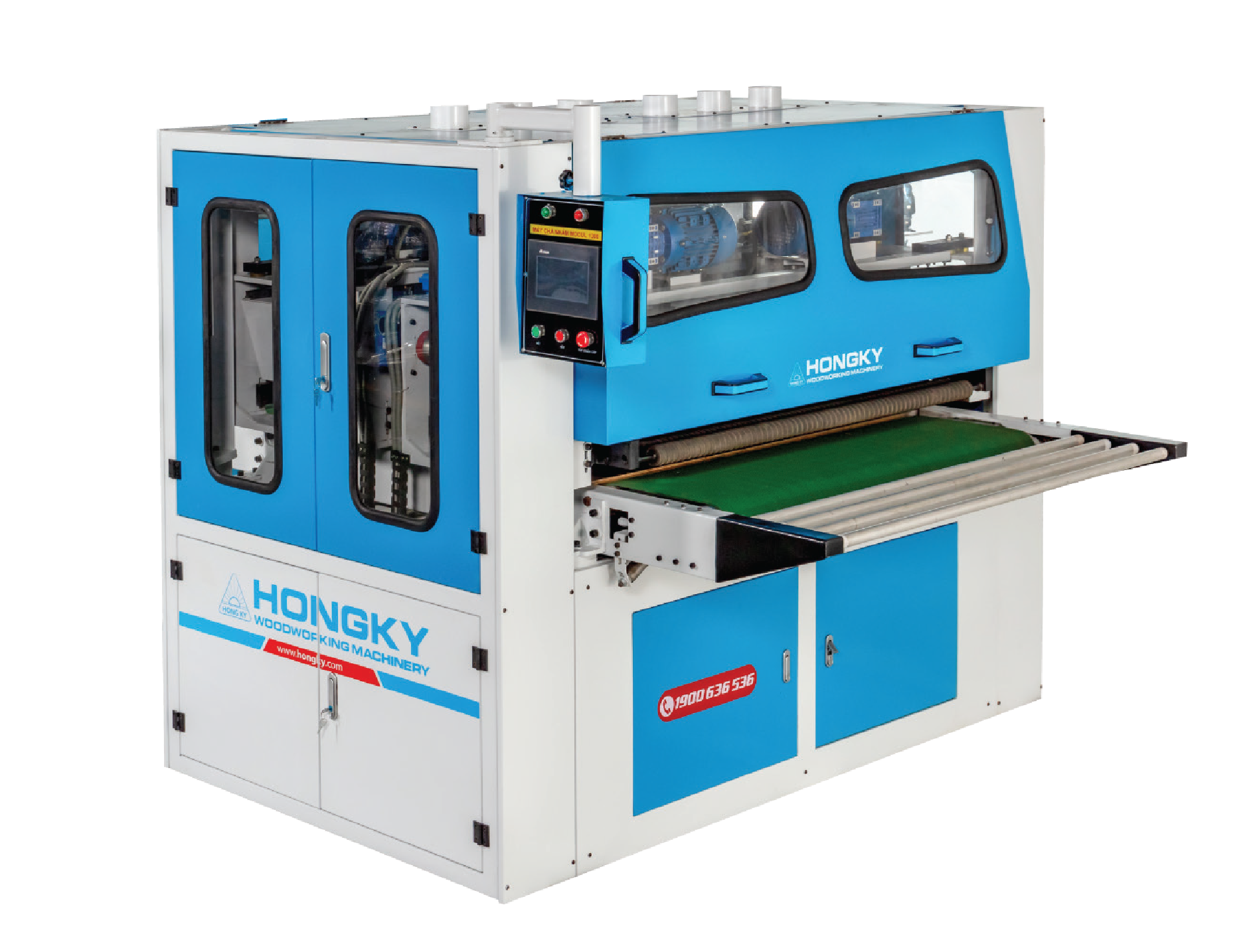 Wood sanding machine